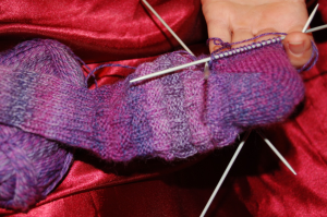 Socken Stricken Teil 3 Bandspitze Strickenlernen Info