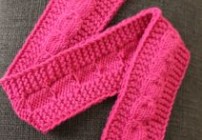 Strickanleitung Schal ‘Candy’