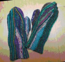 Strickanleitung Handschuhe Lagune