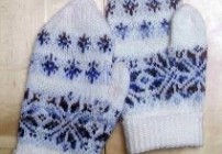 Handschuhe “Schneeflocke”